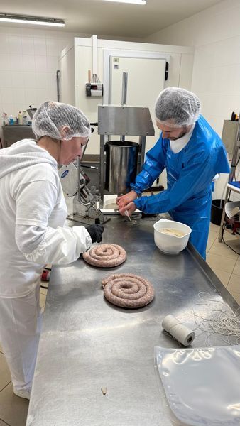 Закарпатская свиная копчёная колбаса "Пикница" 1 kg
